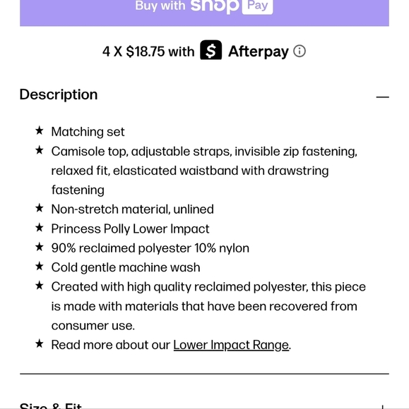 Princess Polly Paigy Set White Pant Set with Minimalist Design - Picture 14 of 14